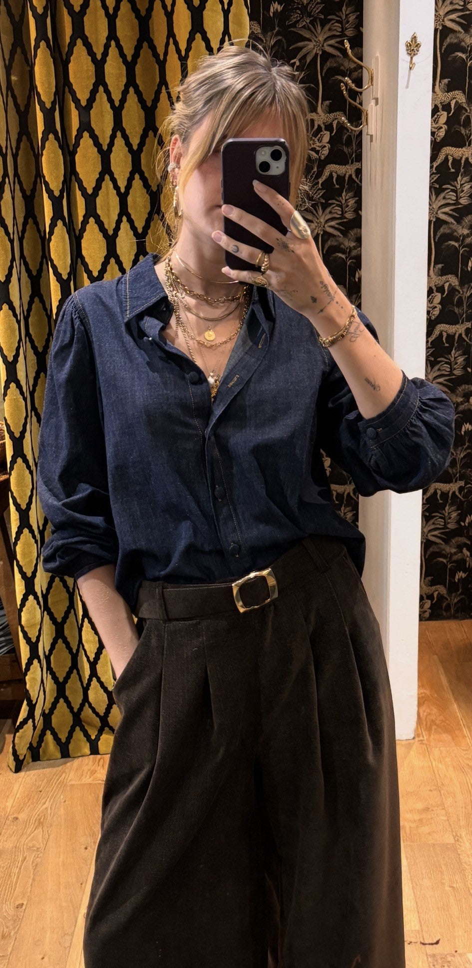 Chemise Clara portée