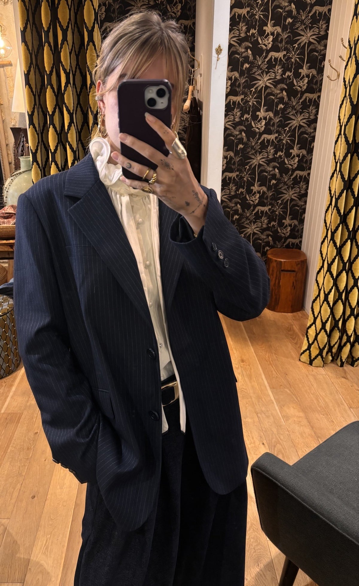 Veste Sanda portée